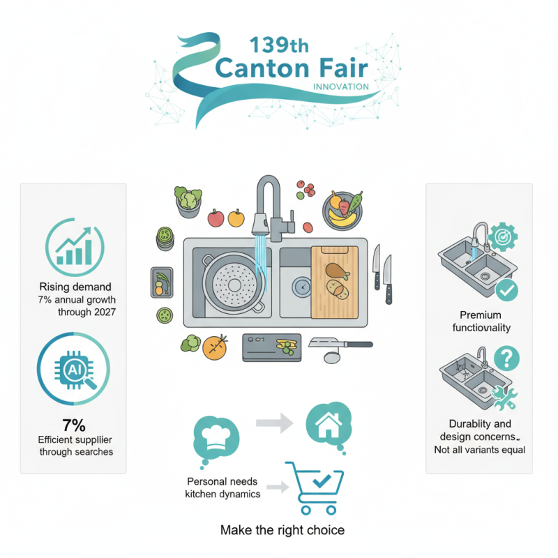 Why Choose a Multi Functional Double Bowl Sink at the 139th Canton Fair?