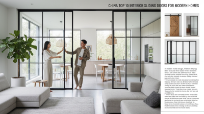 China Top 10 Interior Sliding Doors for Modern Homes?