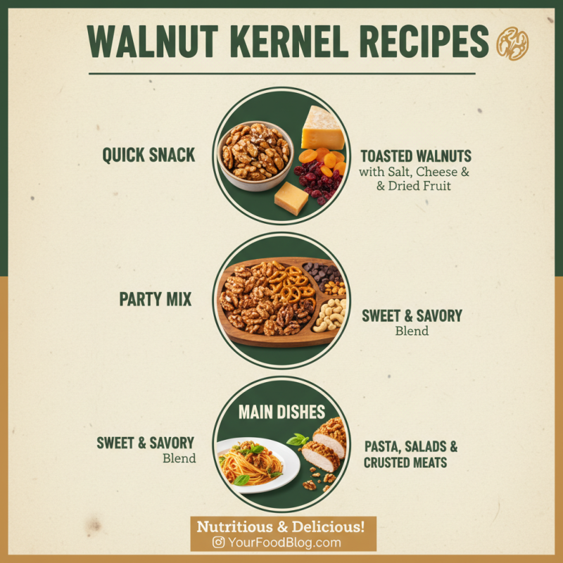 How to Use Walnut Kernels for Health Benefits and Delicious Recipes?