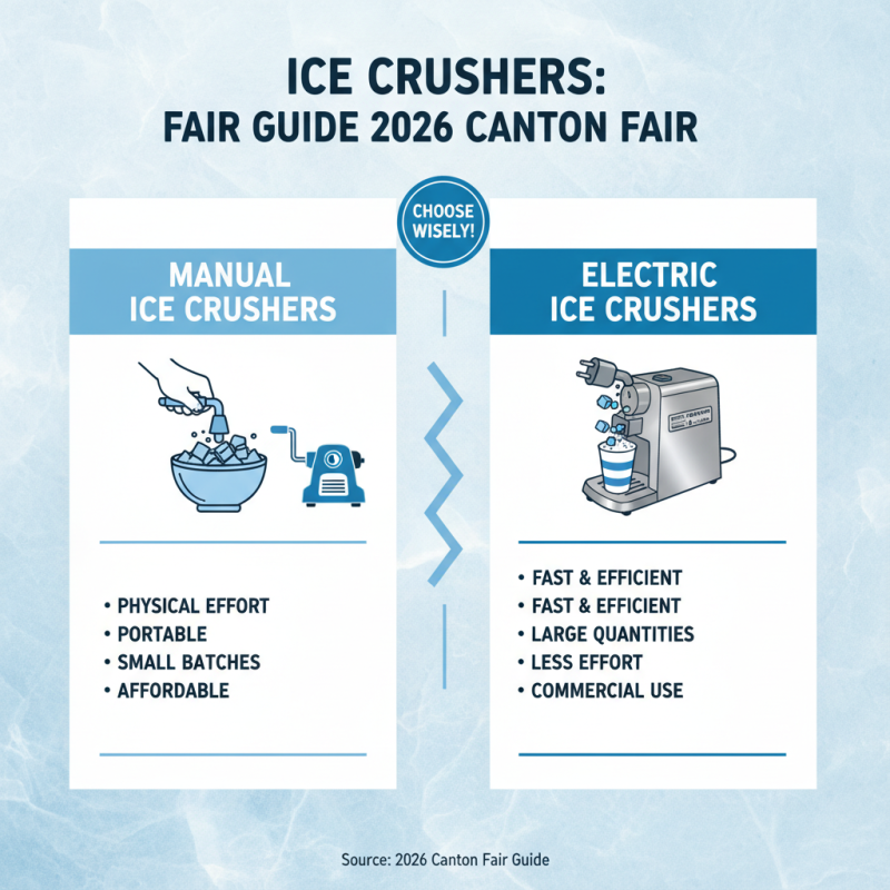 How to Choose the Best Ice Crusher at the 2026 Canton Fair?