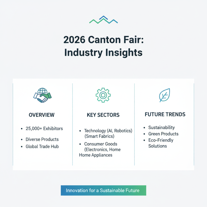 Tear Sheet Guide for 2026 Canton Fair What to Expect?