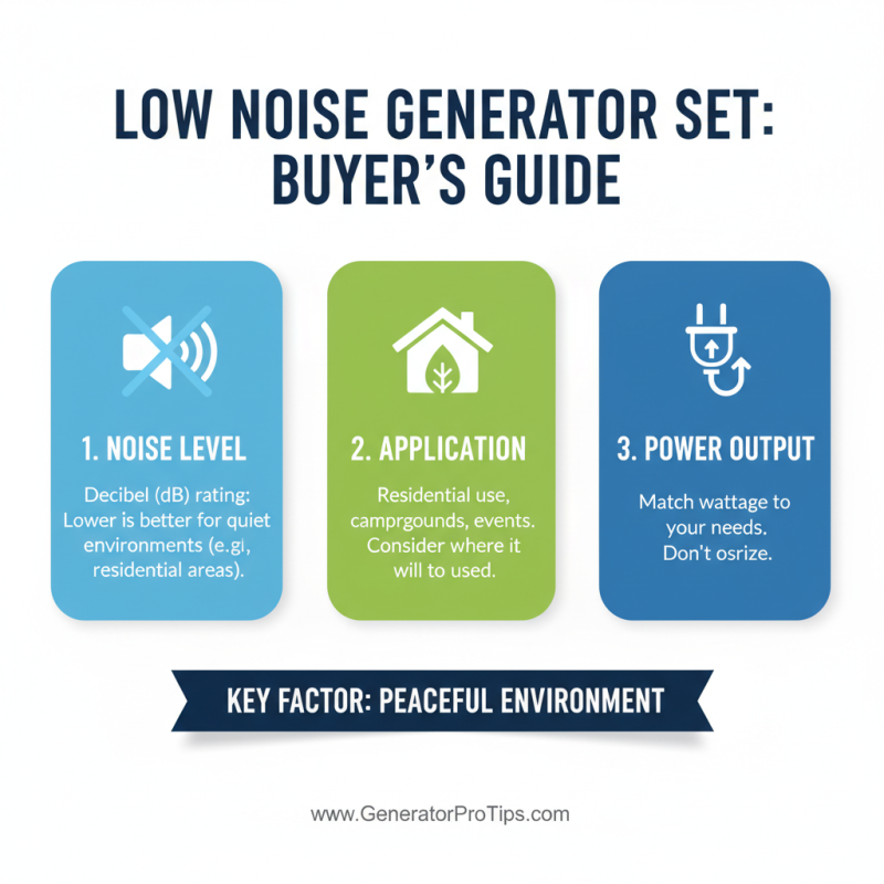 What is a Low Noise Generator Set and Why is it Important?