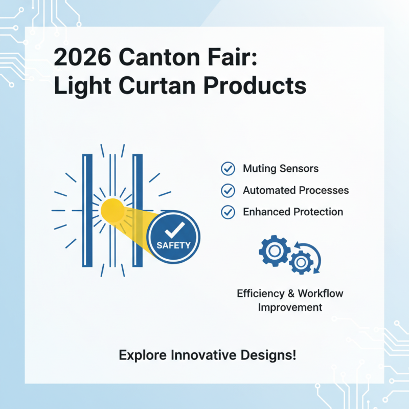 Light Curtain Muting Sensors in 2026 Canton Fair China?