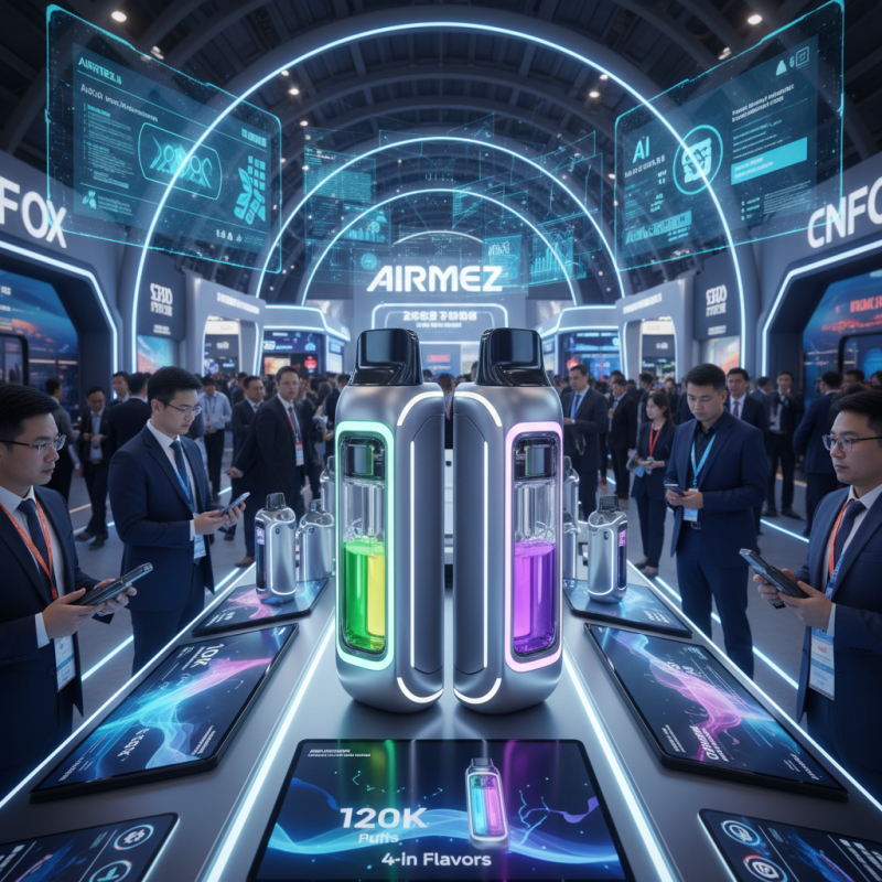 Explore Airmez Fox 120K Puffs Disposable Vape at 2026 Canton Fair?