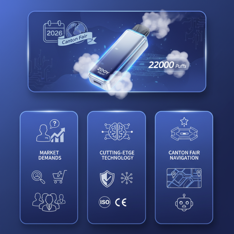 How to Choose Zooy Vapor 22000 Puffs for 2026 Canton Fair?