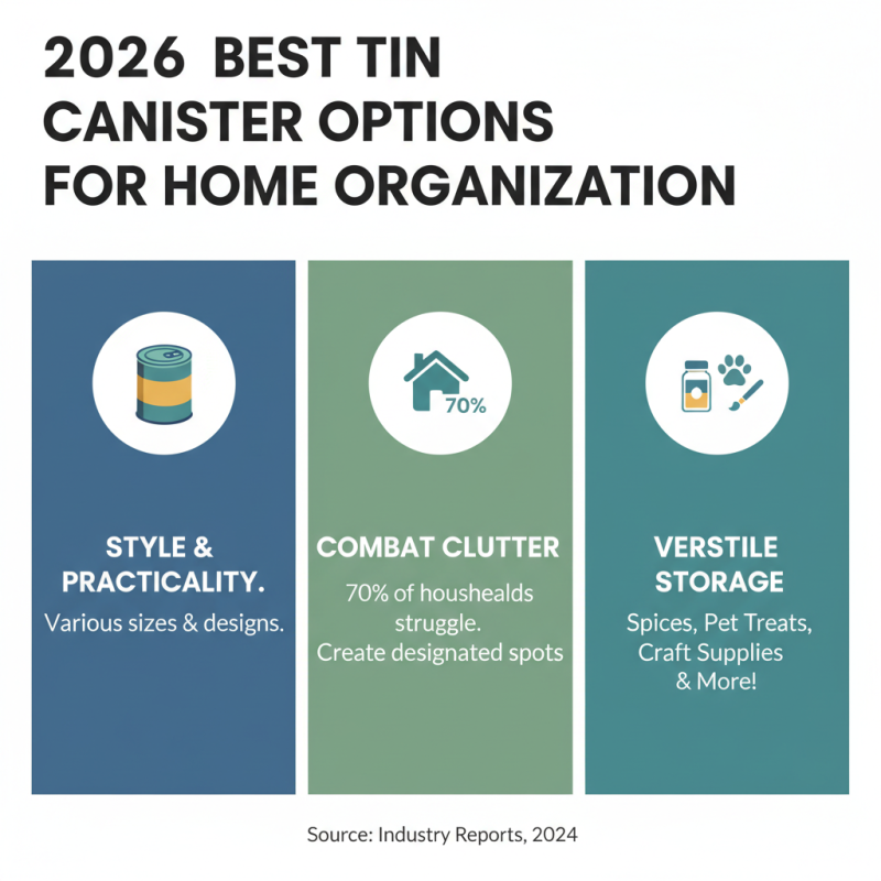 2026 Best Tin Canister Options for Home Organization and Storage Ideas?