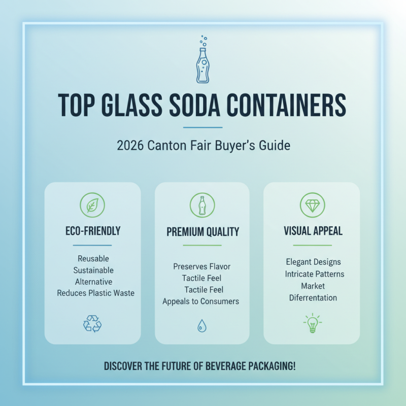 Top Glass Soda Containers for 2026 Canton Fair Buyers?