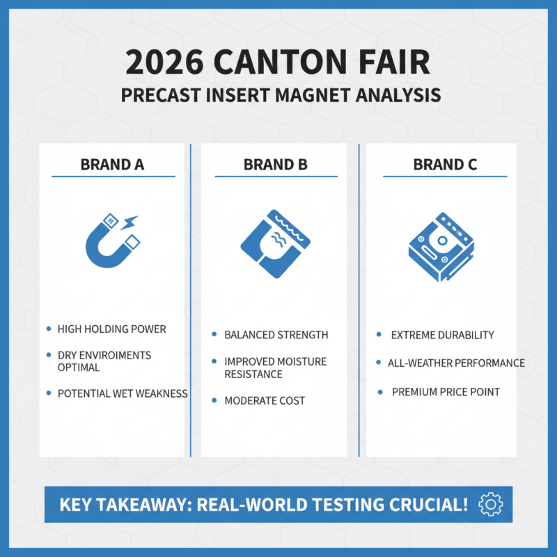 Best Insert Magnet for Precast at 2026 Canton Fair Highlights?