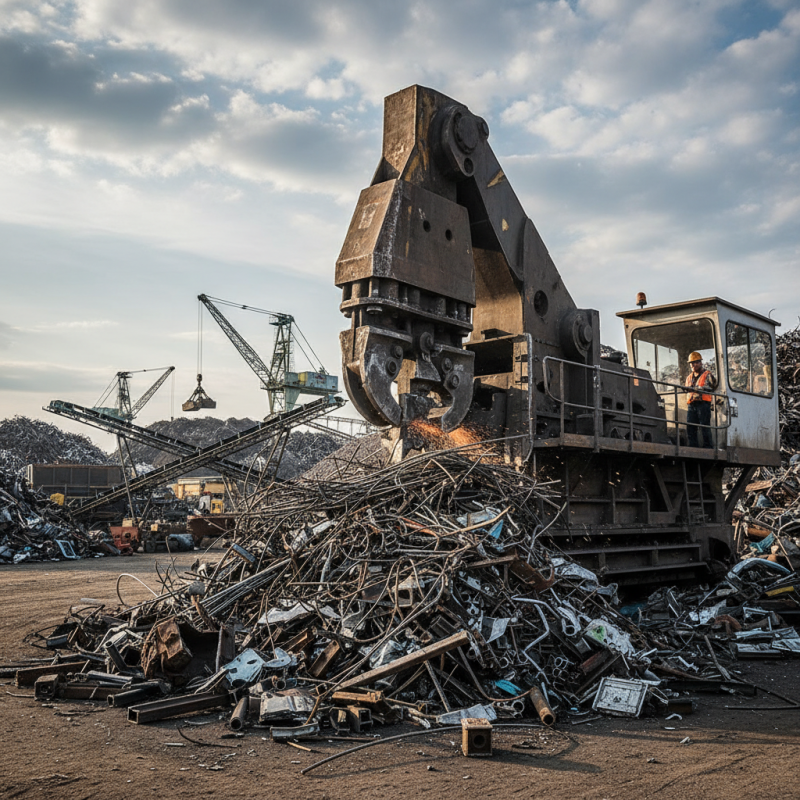 Why Scrap Metal Shears Are Essential in Metal Recycling Industry?