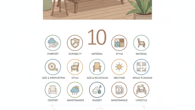 10 Essential Tips for Choosing the Perfect Outdoor Sofa Chair