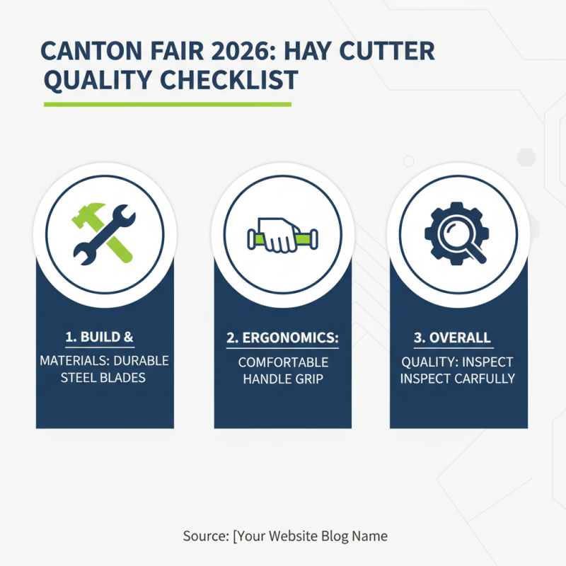 How to Choose the Best Hay Cutter at 2026 Canton Fair?