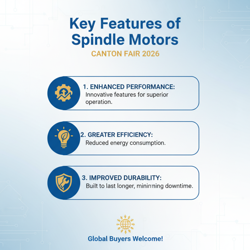 Spindle Motor Highlights at 2026 Canton Fair for Global Buyers?