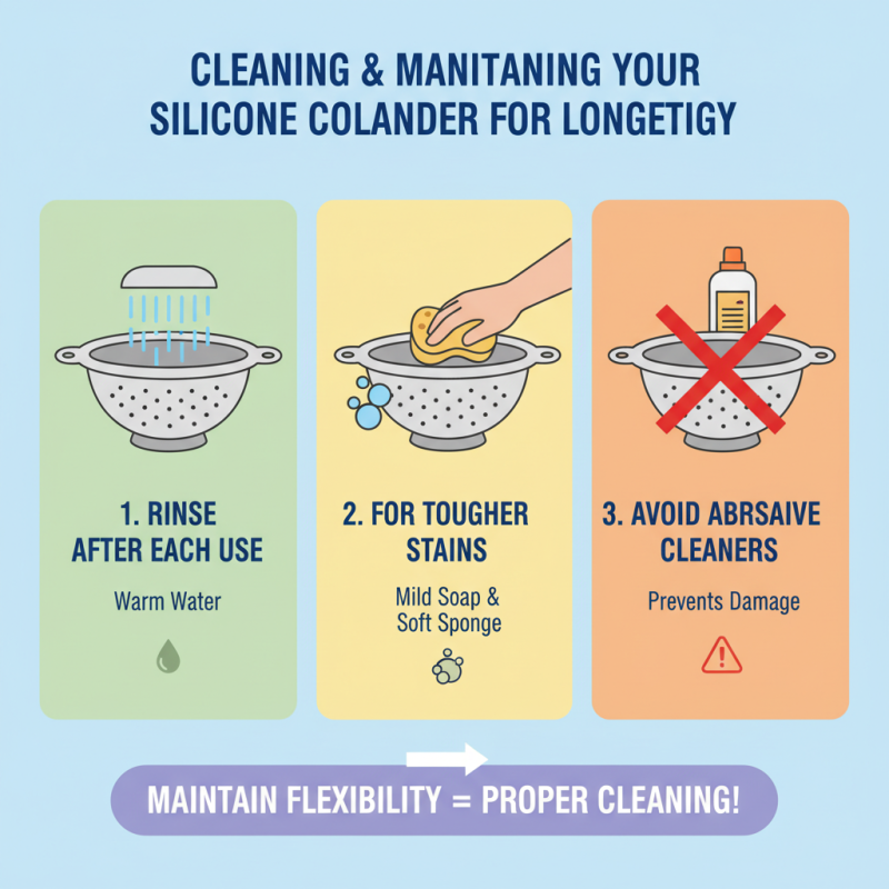 How to Use a Silicone Colander for Easy Drainage and Cooking?