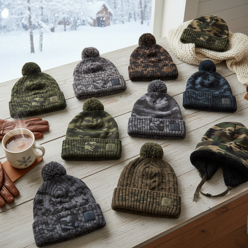 Top 10 Camo Beanie Styles for Trendy Winter Fashion Tips?