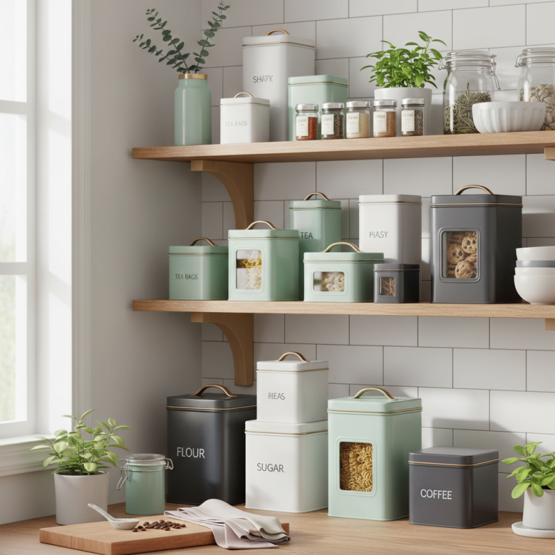 2026 Best Tin Canister Options for Home Organization and Storage Ideas?