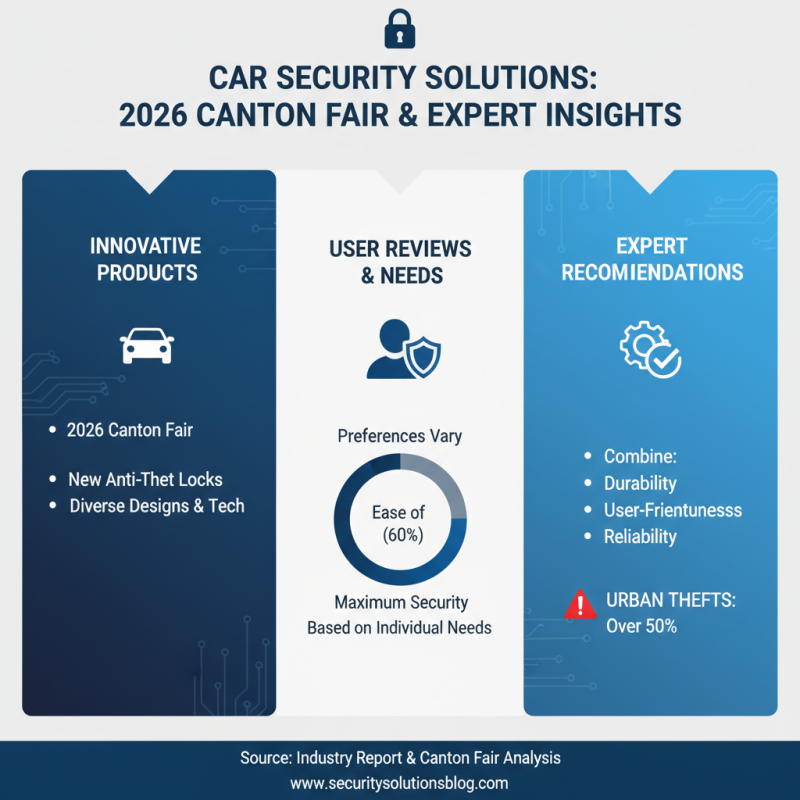 What is the Best Car Anti Theft Lock at the 2026 Canton Fair?