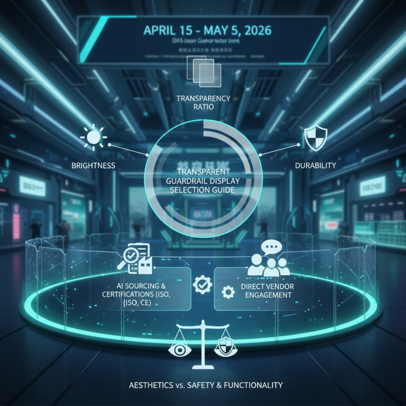 How to Choose Transparent Guardrail Display Screens at 2026 Canton Fair?