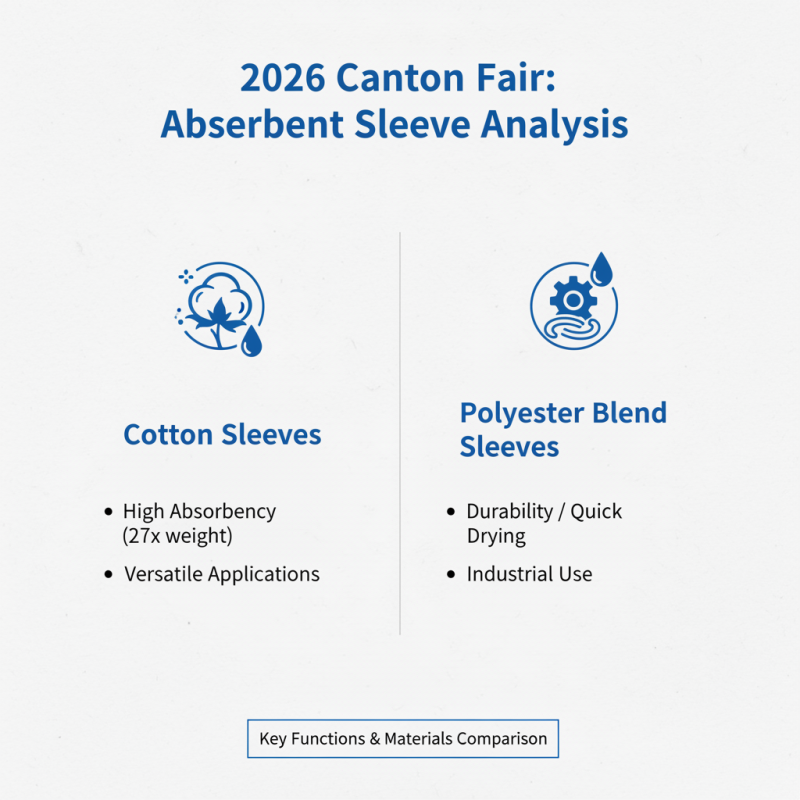 Top Uses of Absorbent Sleeves at the 2026 Canton Fair?