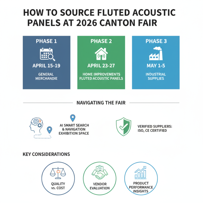 How to Source Fluted Acoustic Panels at the 2026 Canton Fair?