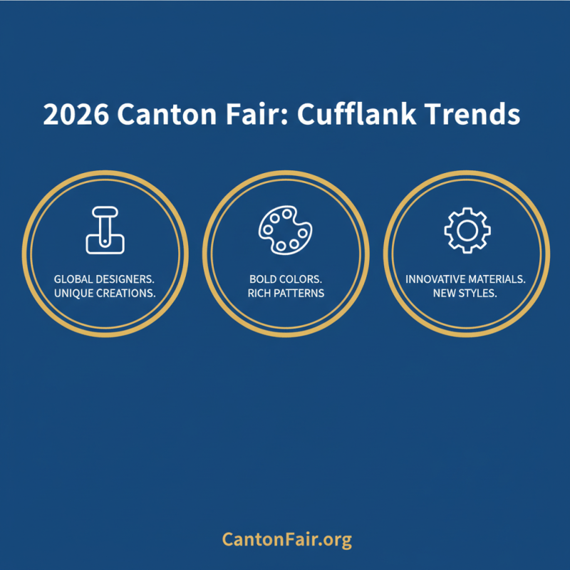 Top 10 Cufflinks Designs at 2026 Canton Fair China?