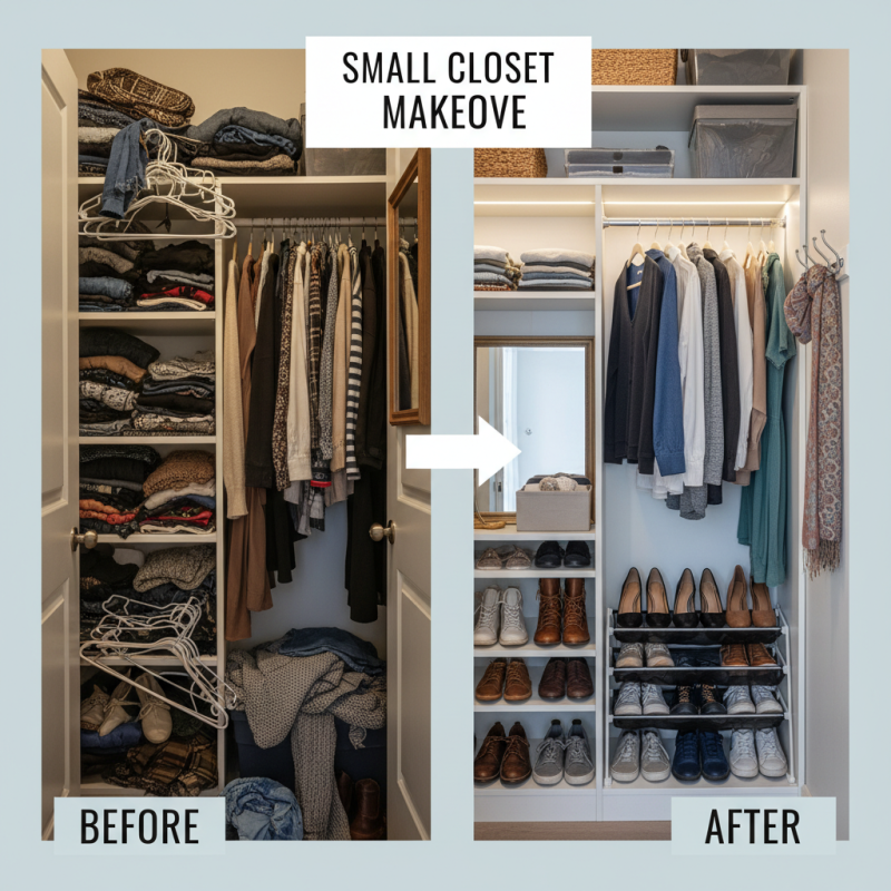 How to Achieve a Stunning Small Closet Makeover on a Budget?