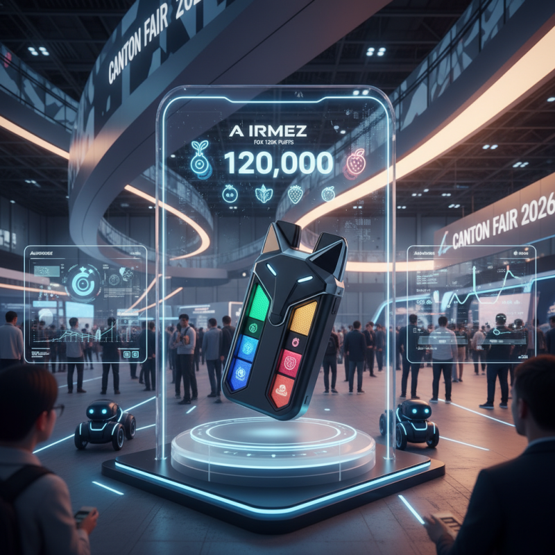 Top 10 Disposable Vapes in China Airmez Fox 120K Puffs 2026?