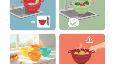 How to Use a Silicone Colander for Easy Drainage and Cooking?