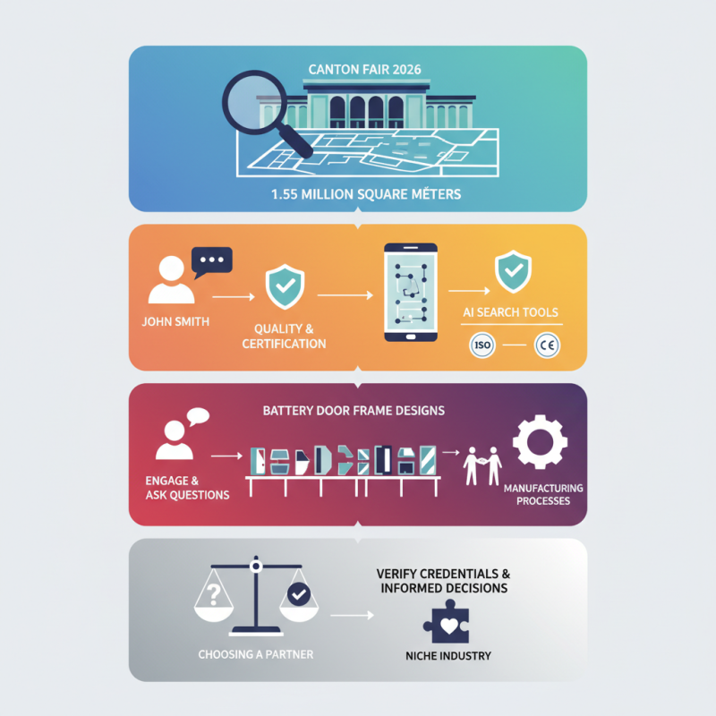 How to Find Battery Door Frame Suppliers at Canton Fair 2026?