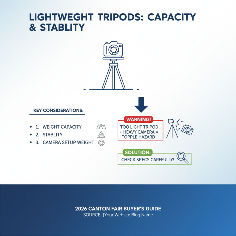 How to Choose a Lightweight Tripod at the 2026 Canton Fair?