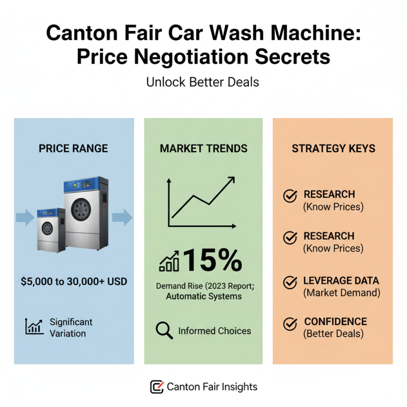 How to Determine Car Wash Machine Cost at 2026 Canton Fair?