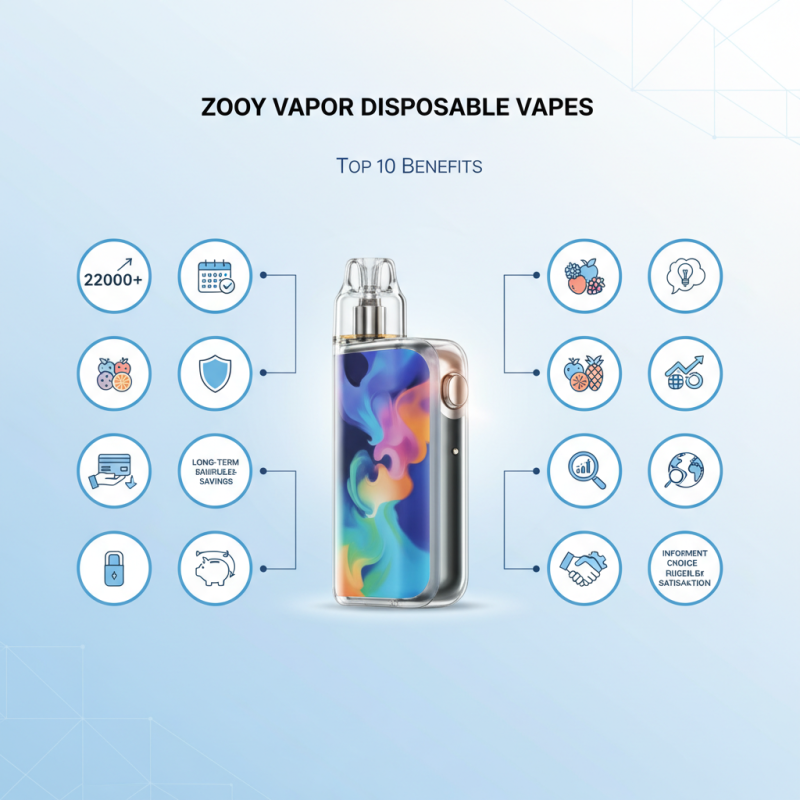 Top 10 Benefits of Zooy Vapor Disposable Vapes for Global Buyers?