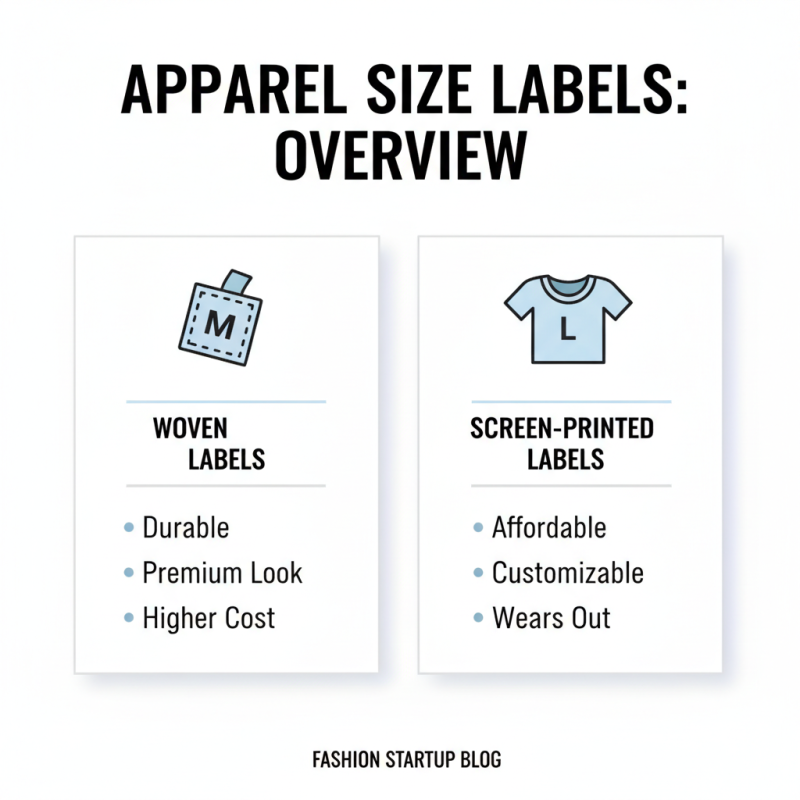 The Best 10 Apparel Size Labels You Need for Your Clothing Line?
