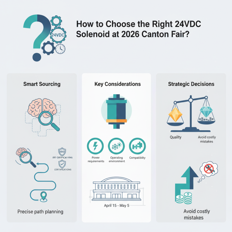 How to Choose the Right 24VDC Solenoid at 2026 Canton Fair?