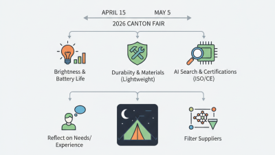 How to Choose Camping Foldable Light for 2026 Canton Fair?