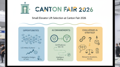 How to Choose the Best Small Elevator Lift at Canton Fair 2026?