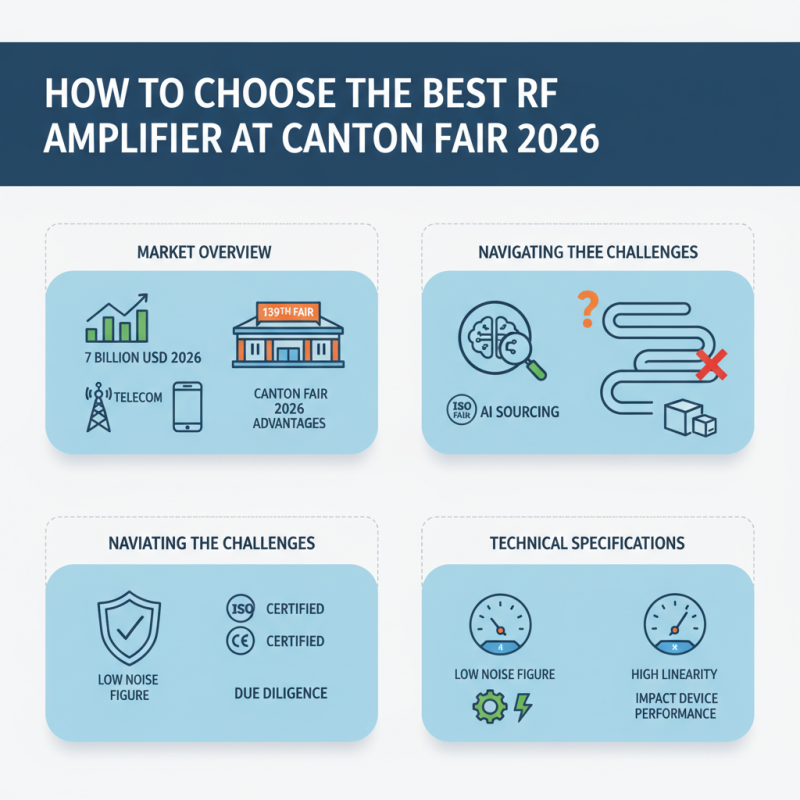 How to Choose the Best Rf Amplifier at Canton Fair 2026?
