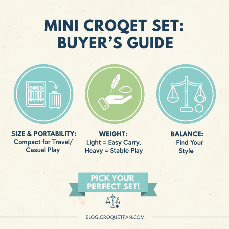 Discover the Best Mini Croquet Set at the 2026 Canton Fair?