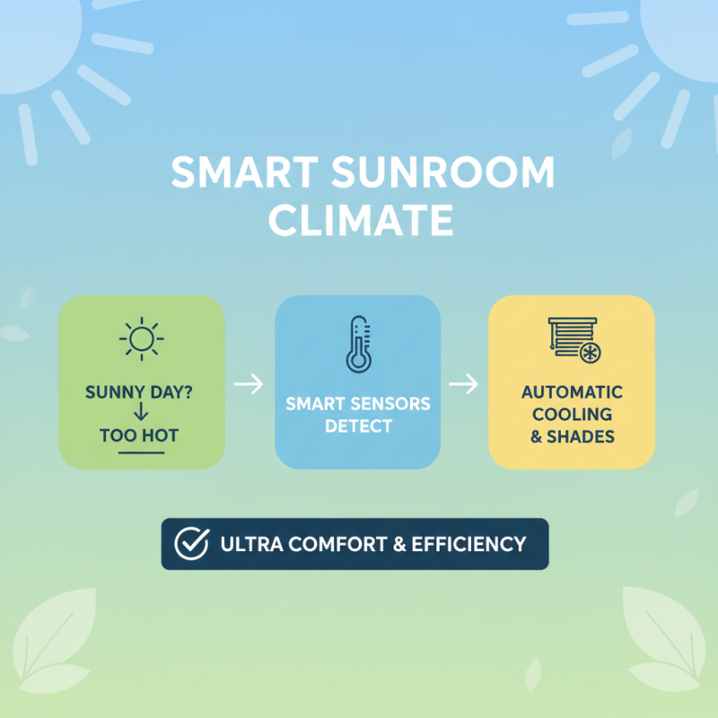 How to Create a Smart Sunroom for Optimal Comfort and Efficiency?