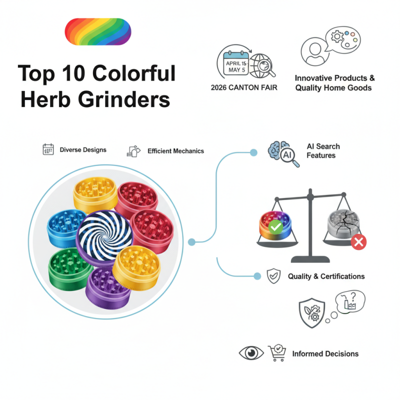 Top 10 Colorful Herb Grinders to Discover at 2026 Canton Fair?
