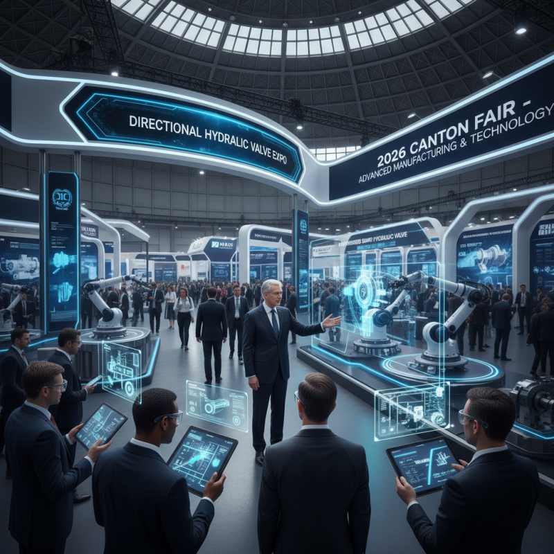 Top Directional Hydraulic Valve Trends at 2026 Canton Fair?