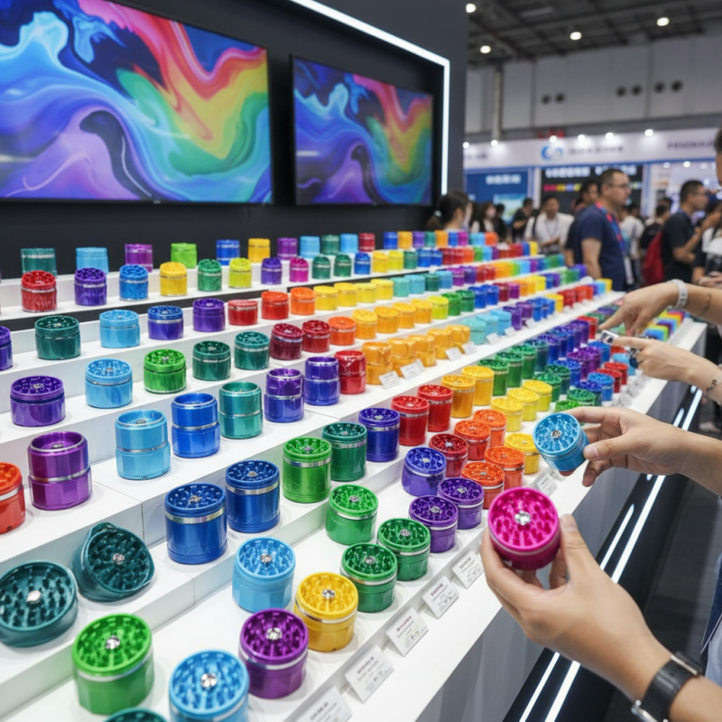 Top 10 Colorful Herb Grinders for 2026 Canton Fair?