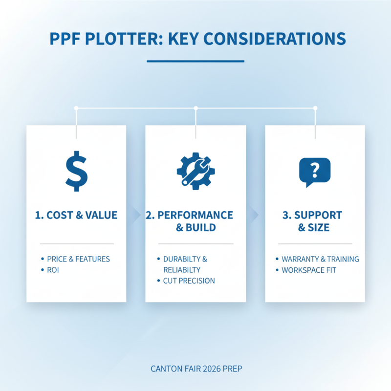 Ppf Plotter Cost and Key Tips for 2026 Canton Fair?
