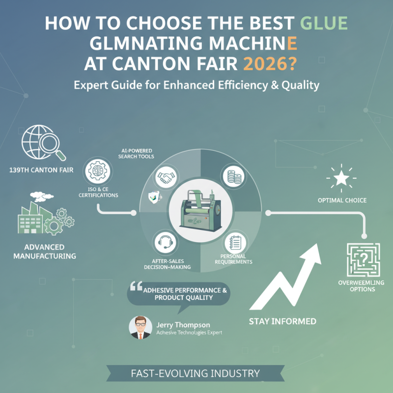 How to Choose the Best Glue Laminating Machine at Canton Fair 2026?