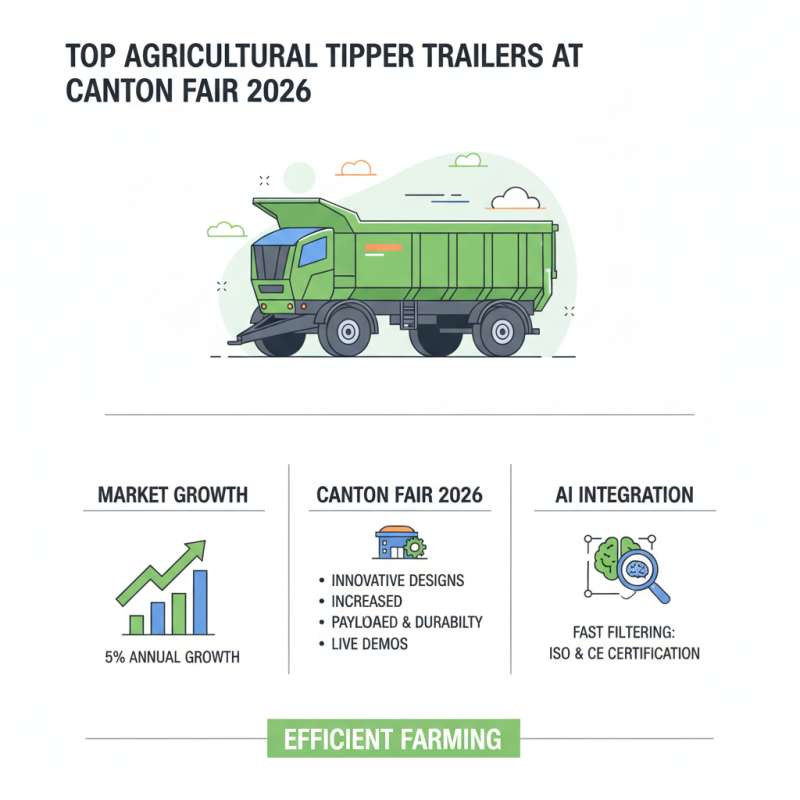 Top Agricultural Tipper Trailers to Explore at Canton Fair 2026?