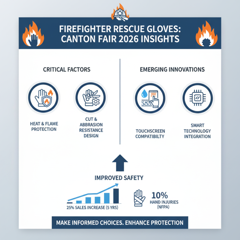 How to Choose Rescue Gloves for Firefighters at Canton Fair 2026?
