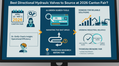 Best Directional Hydraulic Valves to Source at 2026 Canton Fair?