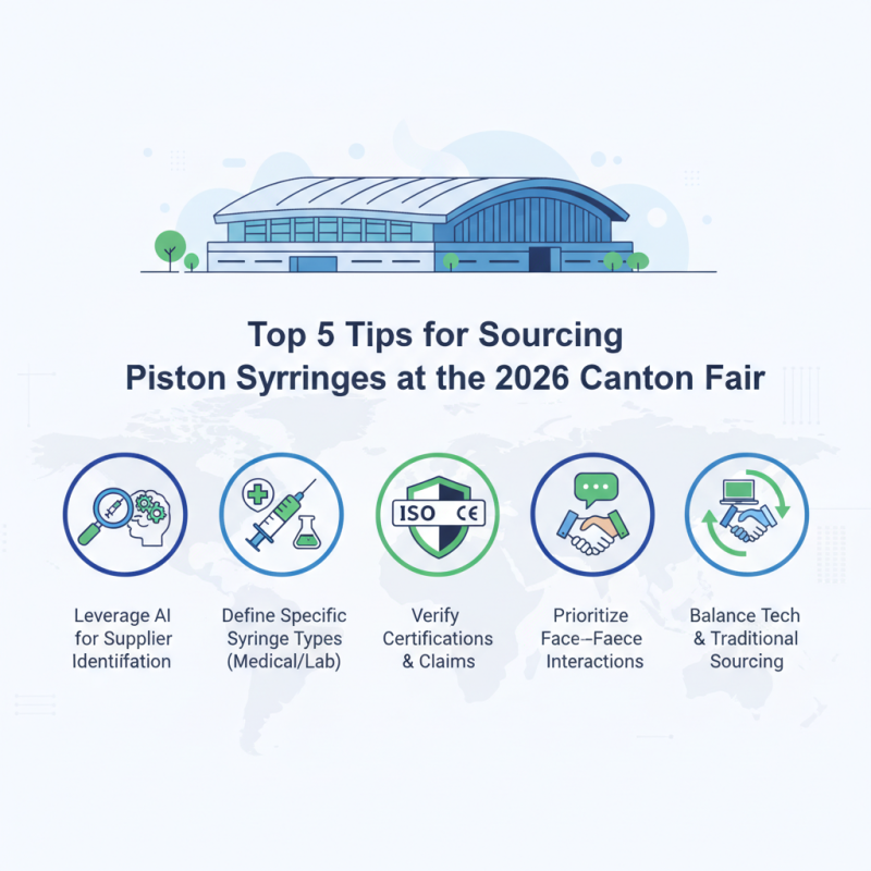Top 5 Tips for Sourcing Piston Syringes at 2026 Canton Fair?
