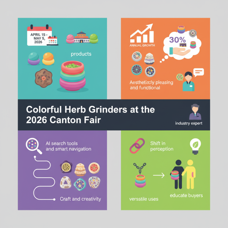 Why Choose Colorful Herb Grinders at the 2026 Canton Fair?