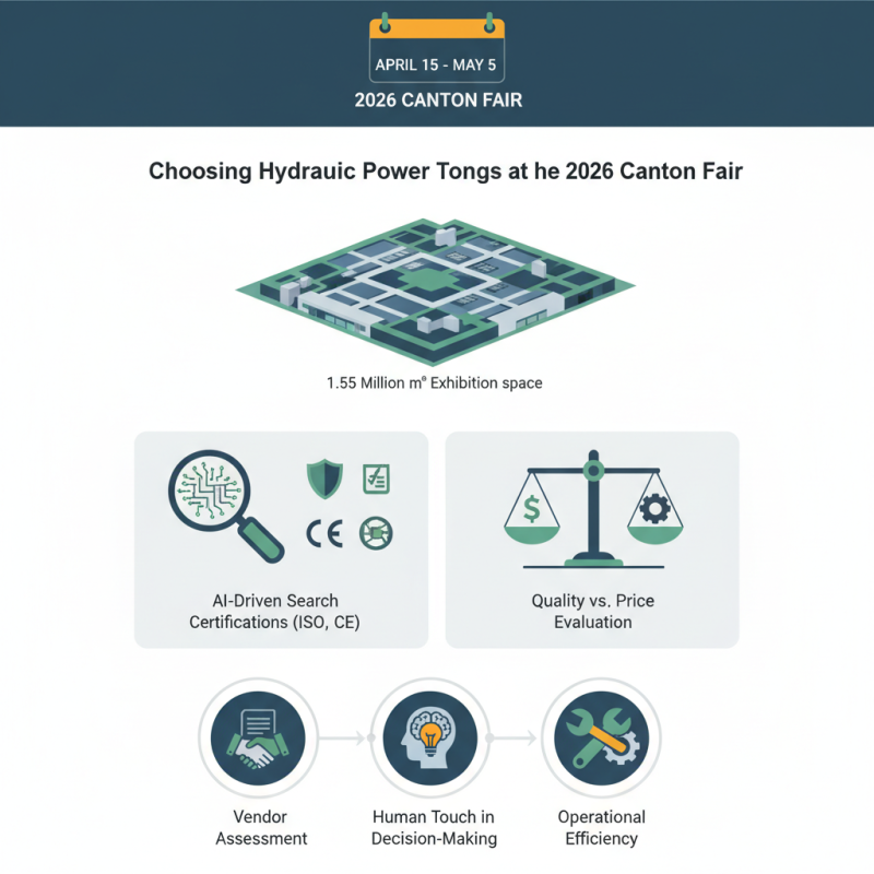 How to Choose Hydraulic Power Tongs at 2026 Canton Fair?