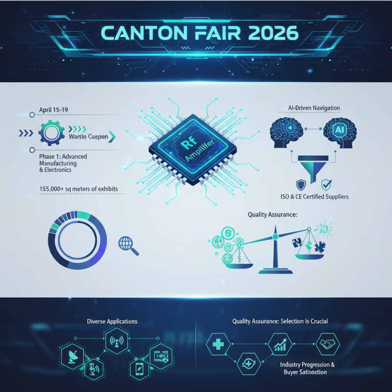 Top Rf Amplifiers at the 2026 Canton Fair for Global Buyers?